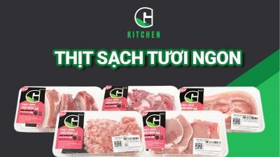 Bảng giá thịt heo các loại của thương hiệu Vissan, CP, G Kitchen, San Hà